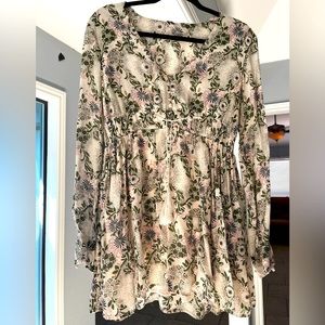Free People tunic blouse/ dress